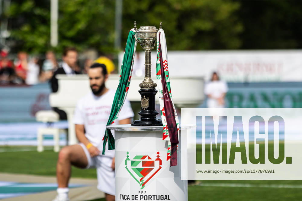 Sporting CP vs SCU Torreense in Oeiras - 24 May 2026 A general view of the Portuguese Cup trophy during the Portuguese Cup 2025 2026 - Final match between Sporting CP and SCU Torreence at Estadio Nacional. (Final score: Sporting CP 1 - 2 SCU Torreense) Oeiras Portugal