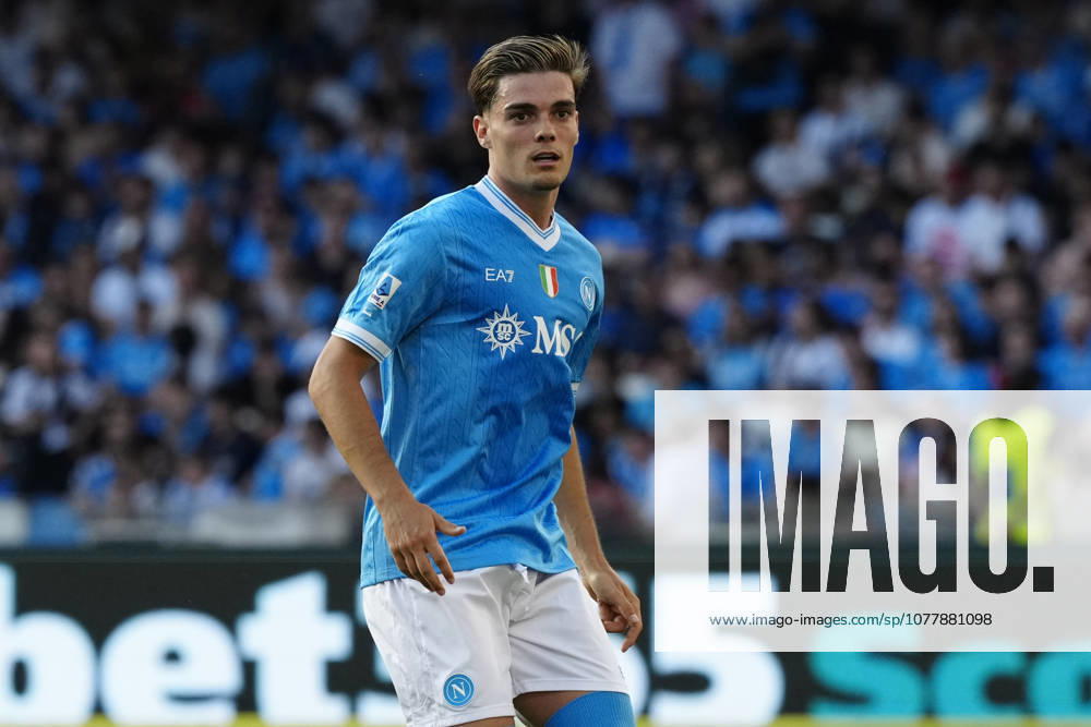 Miguel Gutierrez of SSC Napoli during the Serie A match between SSC Napoli and Udinese Calcio at Stadio Diego Armando Maradona Naples Italy on 24 May 2026. Naples Stadio Diego Armando Maradona Naples Italy