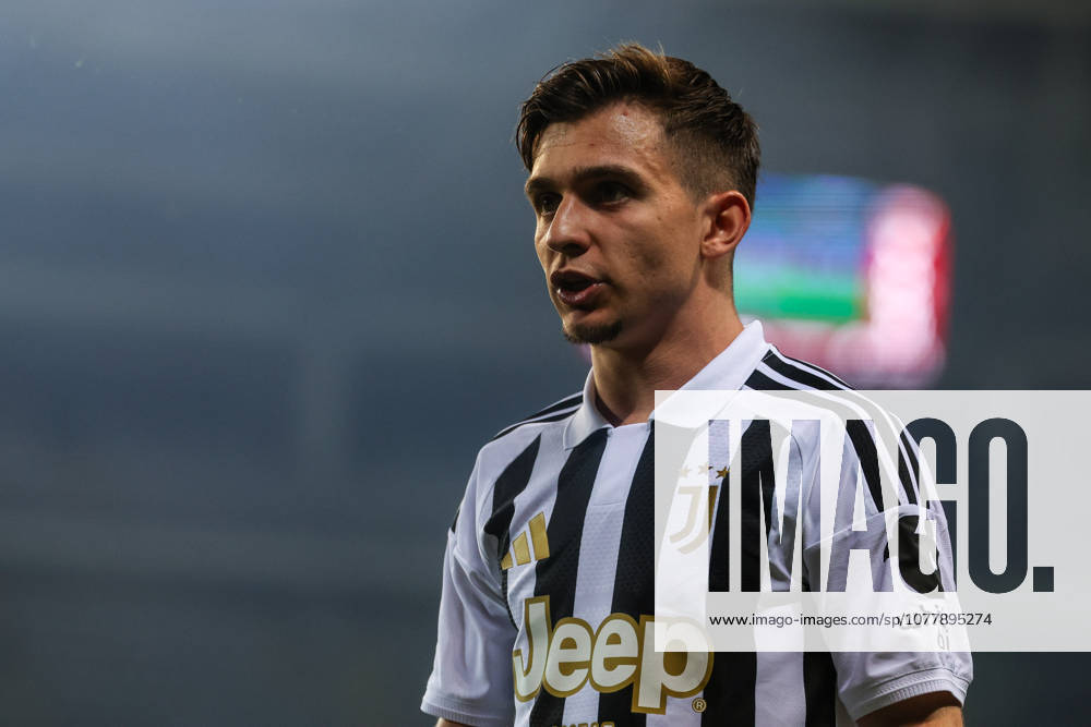 IPA85073325 - Francisco Conceicao of Juventus FC looks on during Serie A 2025 26 football match between Torino FC and Juventus FC at Olimpico Grande Torino Stadium in Turin, Italy