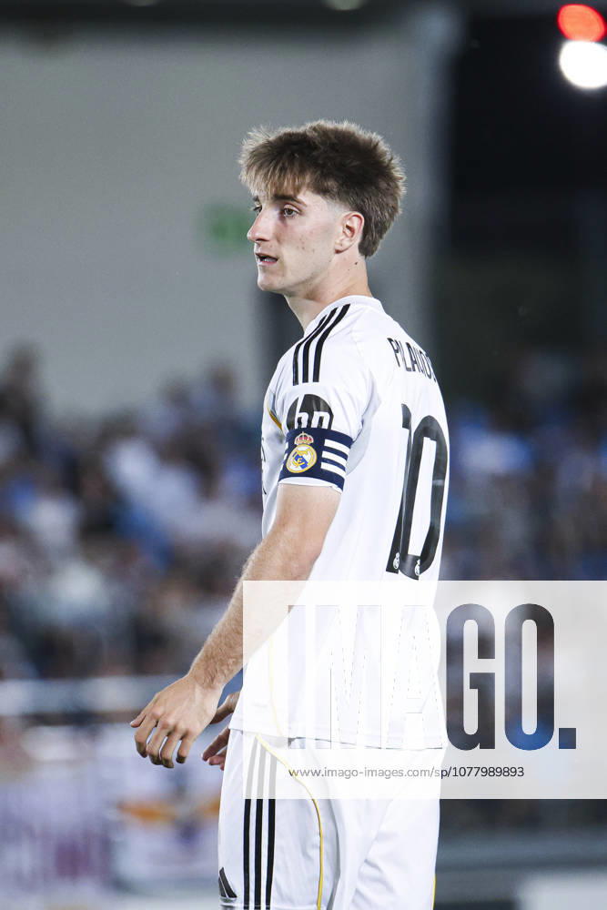 Real Madrid Castilla vs. CE Sabadell, on the playoff matchday of the 2025 26 Primera Federacion (Third Division of Spain) May 29, 2026, Madrid, Spain: Cesar Palacios during the Primera Division championship football match between Real Madrid Castilla and CD Sabadell on 29 May 2026 at Estadio Alfredo Di Stefano in Madrid, Spain. Madrid Madrid Spain