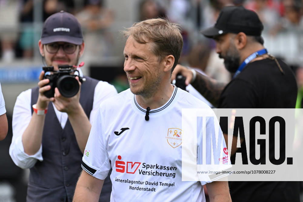 Fussball Langholz Cup 2026, v.l. Oliver Oli Pocher Wiesbaden