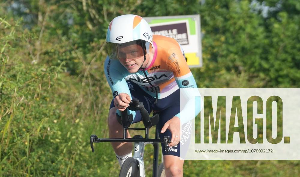 TARLING Finlay during the of the Boucles de la Mayenne - Cro dit Mutuel, UCI ProSeries Cycling event, Prologue Espace Culturel Laval on 28 May 2026 in Laval, France: photos . Laval FRANCE - ZUMAl193 20260528_zsp_l193_150