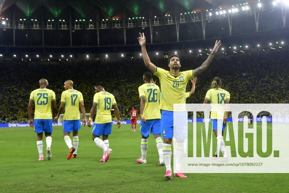 MARACANA Rio de Janeiro (RJ), 05 31 2026 - FRIENDLY MATCH BRAZIL X PANAMA - Brazilian player Lucas Paqueta during a friendly match between BRAZIL X PANAMA, held at the Maracana stadium in Rio de Janeiro, on Sunday night, May 31. The Brazilian national team, Nationalteam is preparing for the 2026 FIFA World Cup, WM, Weltmeisterschaft, Fussball (Photo: Eduardo Carmim Photo Premium SPP) 30930 (Eduardo Carmim SPP)