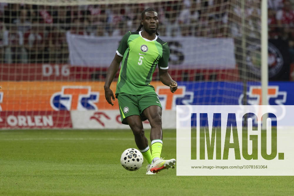 Fußball, Testspiel, Polen - Nigeria Poland - Nigeria 03.06.2026 football, Warsaw, PGE National Stadium, FIFA , friendly international game match Poland - Nigeria ( mecz towarzyski, pilka nozna, Polska - Nigeria ) image shows: Igoh Ogbu photo Katarzyna Plewczynska Fotostyk