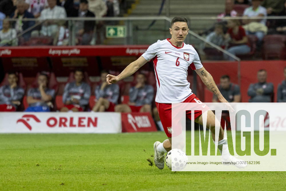Poland - Nigeria 03.06.2026 football, Warsaw, PGE National Stadium, FIFA , friendly international game match Poland - Nigeria ( mecz towarzyski, pilka nozna, Polska - Nigeria ) image shows: Bartosz Slisz photo Katarzyna Plewczynska Fotostyk