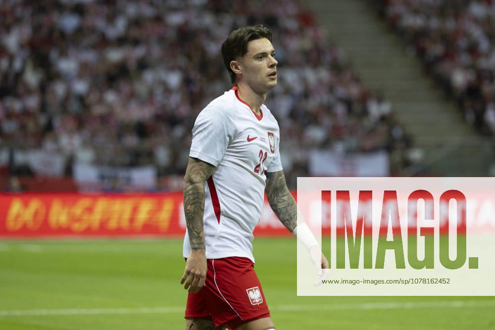 Fußball, Testspiel, Polen - Nigeria #3 Poland - Nigeria 03.06.2026 football, Warsaw, PGE National Stadium, FIFA , friendly international game match Poland - Nigeria ( mecz towarzyski, pilka nozna, Polska - Nigeria ) image shows: Nicola Zalewski photo Katarzyna Plewczynska Fotostyk