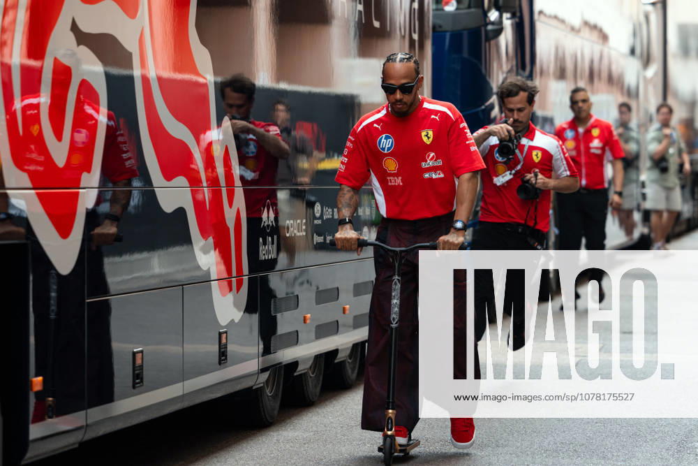 Monte Carlo, Monte Carlo, Principality of Monaco: LEWIS HAMILTON (44, Scuderia Ferrari HP, GBR, British F1 Driver, SF-26) during Media Day (Thursday) at the Formula 1 Louis Vuitton Grand Prix de Monaco 2026 in Monte Carlo, Principality of Monaco Monte Carlo Principality of Monaco - ZUMAr193 20260604_zsp_r193_010