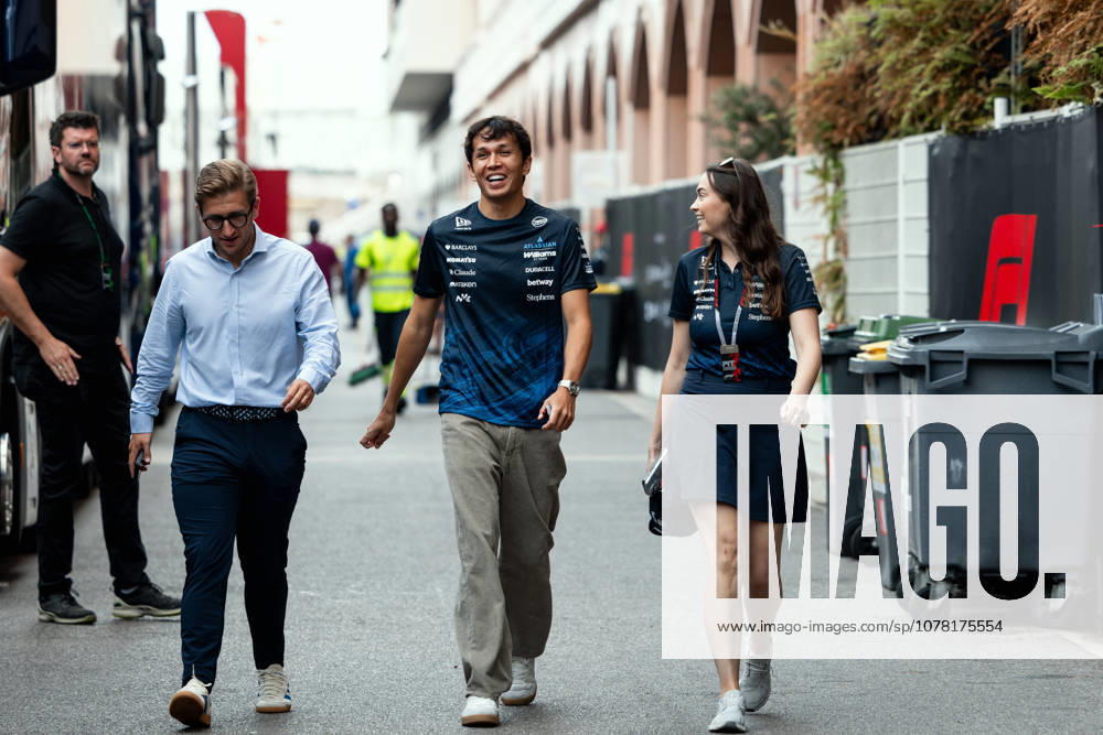 Monte Carlo, Monte Carlo, Principality of Monaco: ALEXANDER ALBON (23, Atlassian Williams F1 Team, THA, Thai F1 Driver, FW48) during Media Day (Thursday) at the Formula 1 Louis Vuitton Grand Prix de Monaco 2026 in Monte Carlo, Principality of Monaco Monte Carlo Principality of Monaco - ZUMAr193 20260604_zsp_r193_013