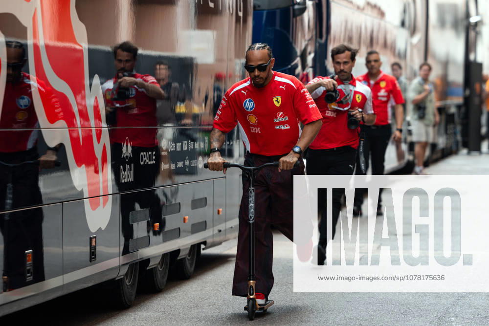 Monte Carlo, Monte Carlo, Principality of Monaco: LEWIS HAMILTON (44, Scuderia Ferrari HP, GBR, British F1 Driver, SF-26) during Media Day (Thursday) at the Formula 1 Louis Vuitton Grand Prix de Monaco 2026 in Monte Carlo, Principality of Monaco Monte Carlo Principality of Monaco - ZUMAr193 20260604_zsp_r193_021