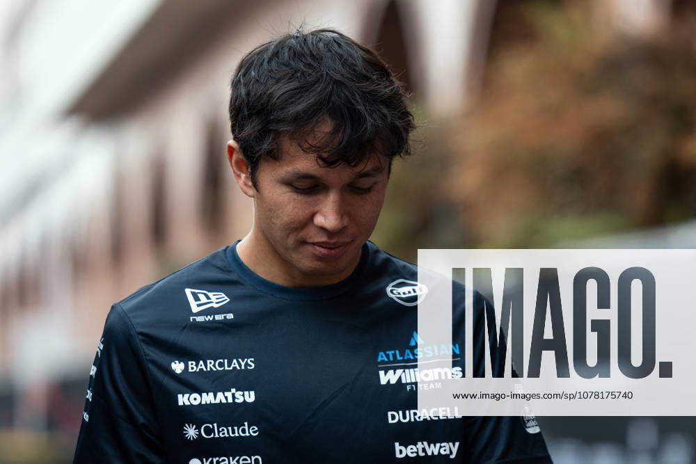 Monte Carlo, Monte Carlo, Principality of Monaco: ALEXANDER ALBON (23, Atlassian Williams F1 Team, THA, Thai F1 Driver, FW48) during Media Day (Thursday) at the Formula 1 Louis Vuitton Grand Prix de Monaco 2026 in Monte Carlo, Principality of Monaco Monte Carlo Principality of Monaco - ZUMAr193 20260604_zsp_r193_024