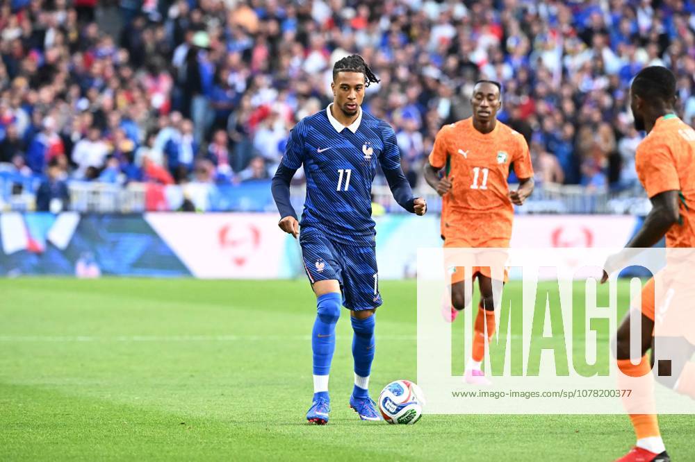 Olise (michael) FOOT PREPARATION COUPE DU MONDE 2026 2026 FRANCE-COTE D IVOIRE (1-2) STADE DE LA BEAUJOIRE NANTES FRANCE 04 06 2026 LAHALLE PIERRE NANTES STADE DE LA BEAUJOIRE France GermanyxJapanxUKxFrancexBelgiumxOUT