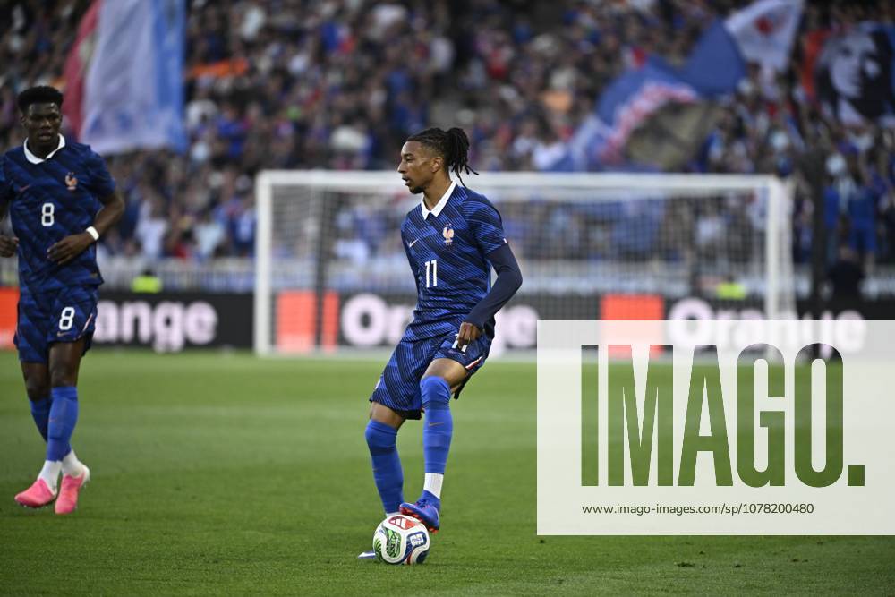 Olise (michael) FOOT PREPARATION COUPE DU MONDE 2026 2026 FRANCE-COTE D IVOIRE (1-2) STADE DE LA BEAUJOIRE NANTES FRANCE 04 06 2026 MANTEY STEPHANE NANTES STADE DE LA BEAUJOIRE France GermanyxJapanxUKxFrancexBelgiumxOUT