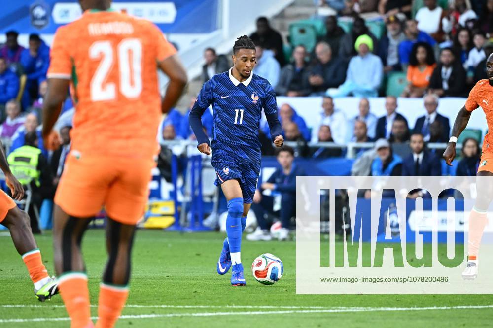 Olise (michael) FOOT PREPARATION COUPE DU MONDE 2026 2026 FRANCE-COTE D IVOIRE (1-2) STADE DE LA BEAUJOIRE NANTES FRANCE 04 06 2026 LAHALLE PIERRE NANTES STADE DE LA BEAUJOIRE France GermanyxJapanxUKxFrancexBelgiumxOUT