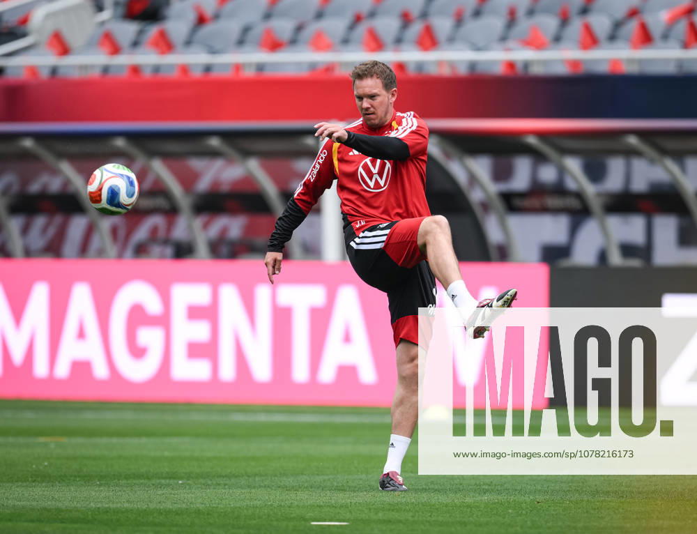 Fussball WM 2026 Vorbereitung Deutschland im Chicago 05.06.2026 Abschlusstraining der deutschen Nationalmannschaft im Solider Field Stadion vor dem Testspiel gegen die USA: Bundestrainer Julian Nagelsmann
