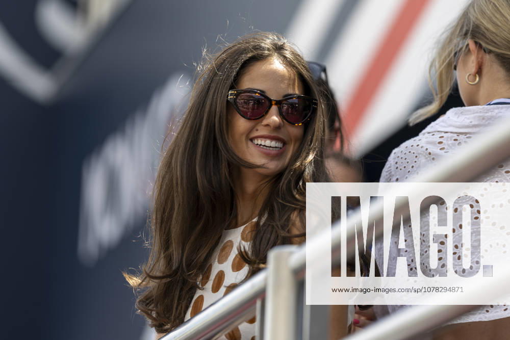 7th June 2026: Circuit de Monaco, Monaco: Formula One Monaco Grand Prix, Race Day; Mercedes-AMG Petronas F1 Team driver George Russell s girlfriend Carmen Montero Mundt arrives at the Grand Prix TimxWilliams