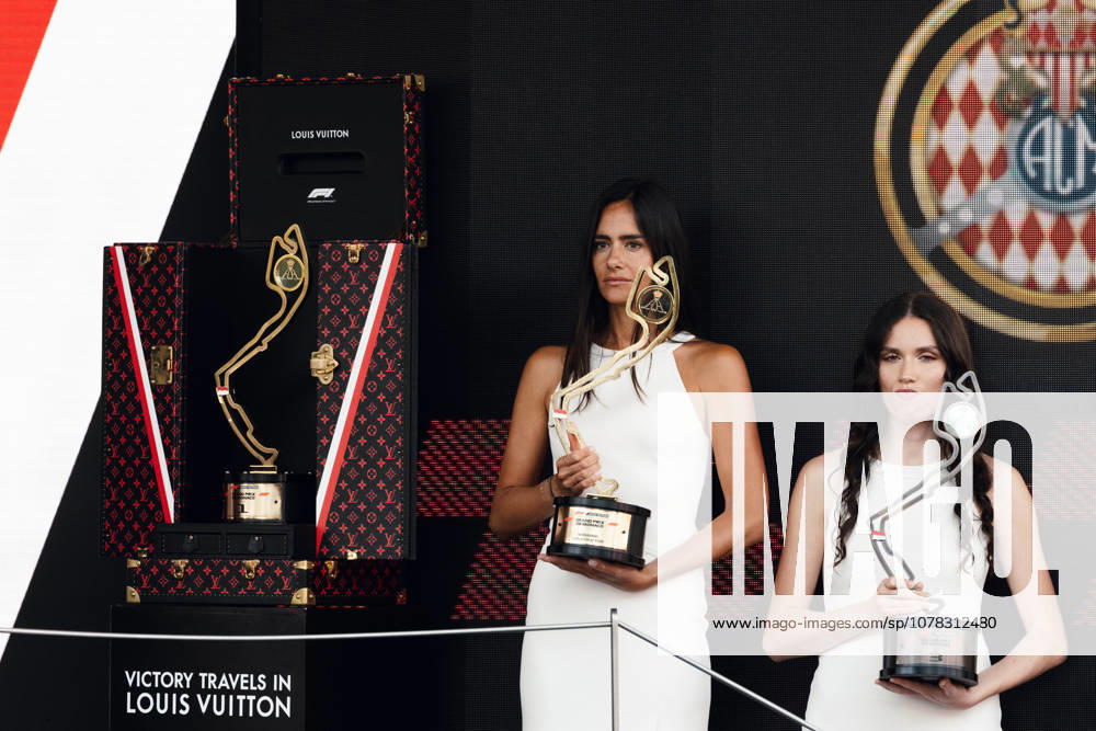 Monte Carlo, Monte Carlo, Principality of Monaco: Monaco Grand Prix Trophies during the Formula 1 Podium on Race Day (Sunday) at the Formula 1 Louis Vuitton Grand Prix de Monaco 2026 in Monte Carlo, Principality of Monaco Monte Carlo Principality of Monaco - ZUMAr193 20260607_zsp_r193_015