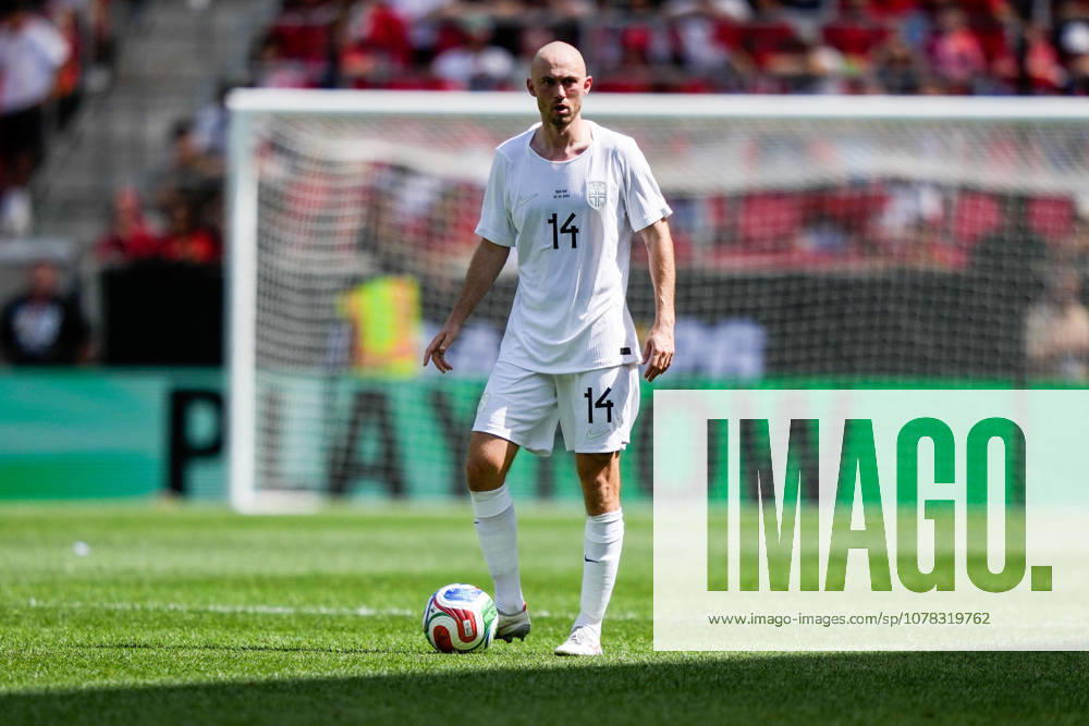 Football World Cup 2026 Harrison, New Jersey, USA 20260607 Norways Fredrik Aursnes during the international football match between Norway and Morocco at Sports Illustrated Stadium Photo Fredrik Varfjell NTB Harrison, New Jersey USA RESTRICTED USE FOR BETTING COMPANIES