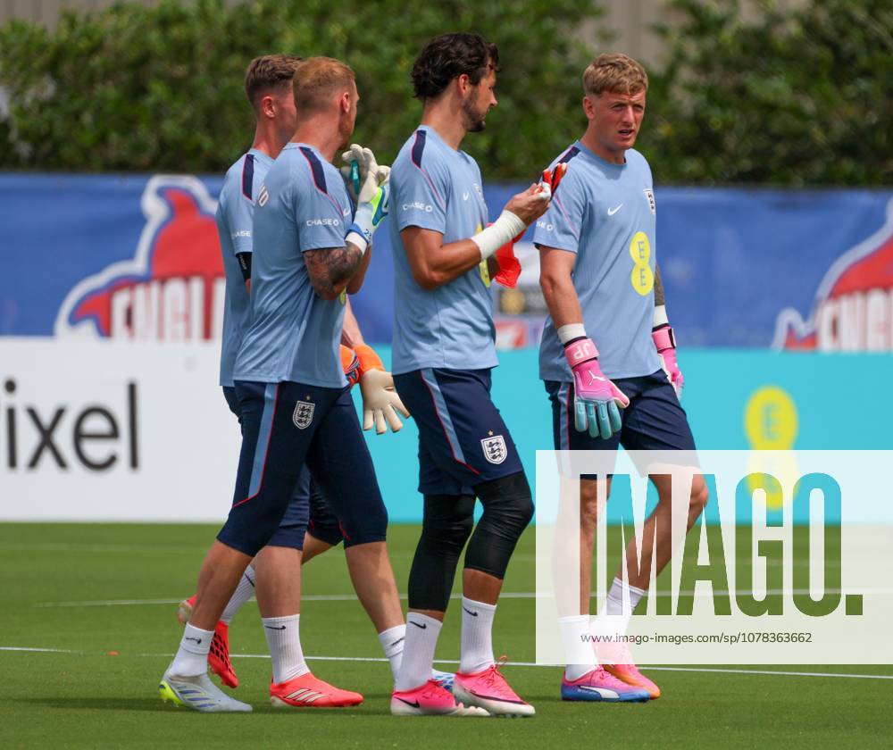 Jordan Pickford of England during a training session England Team Training, 2026 FIFA World Cup, WM, Weltmeisterschaft, Fussball Football, Palm Beach Gardens, Palm Beach, Florida, USA - 09 Jun 2026Florida Florida Blue Training Centre United States of America