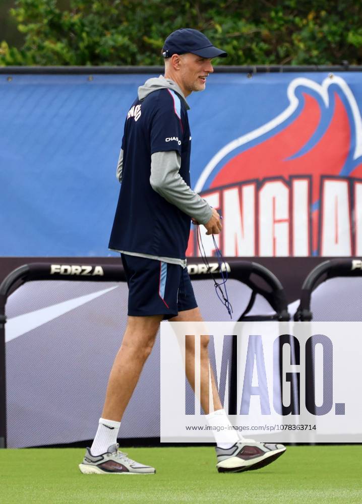 Thomas Tuchel, manager of England England Team Training, 2026 FIFA World Cup, WM, Weltmeisterschaft, Fussball Football, Palm Beach Gardens, Palm Beach, Florida, USA - 09 Jun 2026Florida Florida Blue Training Centre United States of America