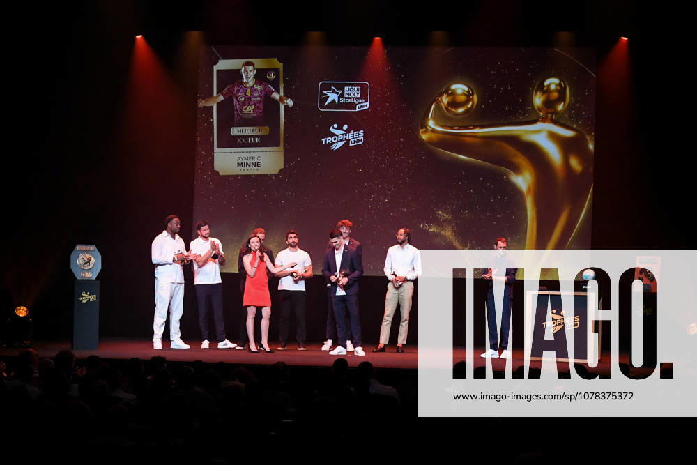 Trophees LNH 2026 - Paris The Ligue Nationale de Handball organizes its annual Trophees LNH 2026 ceremony at Theâtre Marigny on the Champs-Élysees in Paris, France on June 9, 2026. Photo by Lionel Urman ABACAPRESS.COM Paris France