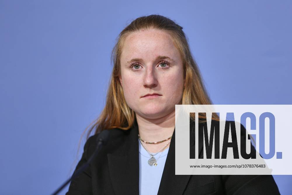Berlin, Deutschland, 09.06.2026: Haus der Bundespressekonferenz: Pressekonferenz: Nationale Anti Doping Agentur Deutschland (NADA): Annika Kollenbroich