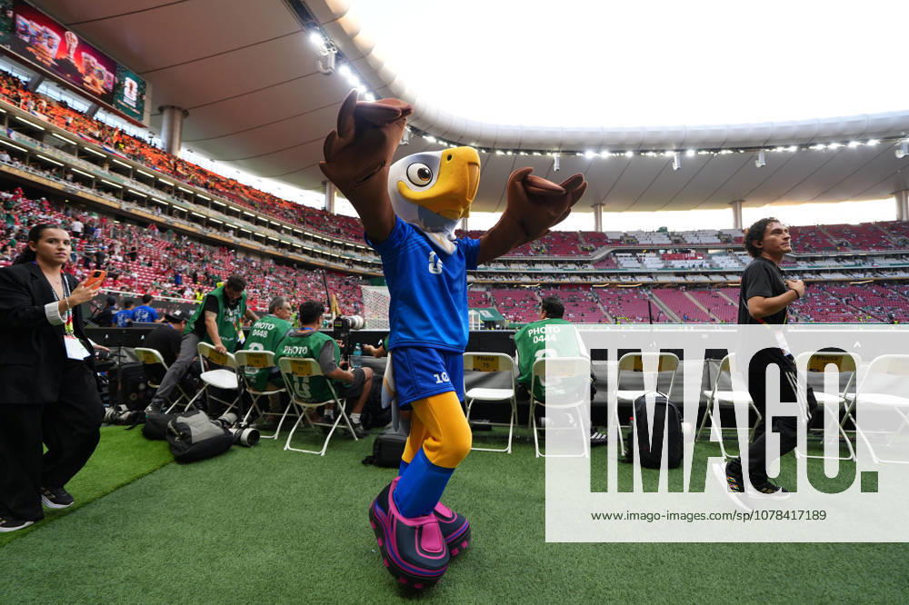 South Korea v Czechia - FIFA World Cup, WM, Weltmeisterschaft, Fussball 2026 - Group A ZAPOPAN, MEXICO - JUNE 11: A mascot is seen ahead of the 2026 FIFA World Cup First Stage Group A match between South Korea and Czechia at Estadio Akron (Guadalajara Stadium) in Zapopan, Guadalajara, Mexico on June 11, 2026. Luciano Gonzalez Anadolu Zapopan Mexico. Editorial use only. Please get in touch for any other usage.
