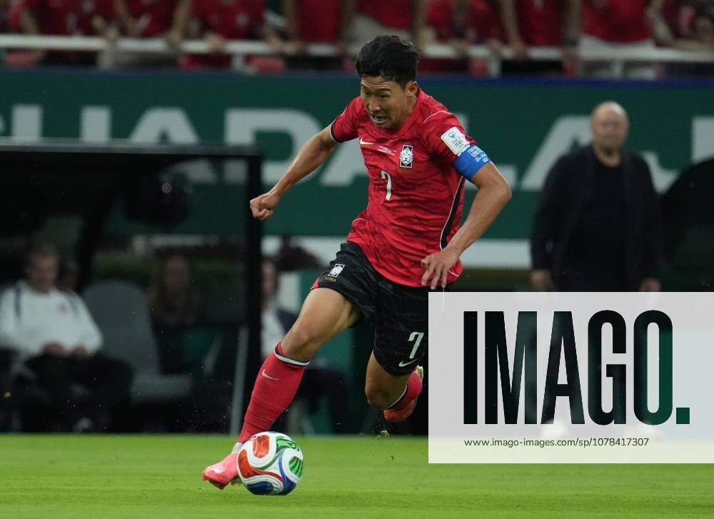 South Korea v Czechia - FIFA World Cup, WM, Weltmeisterschaft, Fussball 2026 - Group A ZAPOPAN, MEXICO - JUNE 11: Son Heung-min of South Korea in action during the 2026 FIFA World Cup First Stage Group A match between South Korea and Czechia at Estadio Akron (Guadalajara Stadium) in Zapopan, Guadalajara, Mexico on June 11, 2026. Luciano Gonzalez Anadolu Zapopan Mexico. Editorial use only. Please get in touch for any other usage.