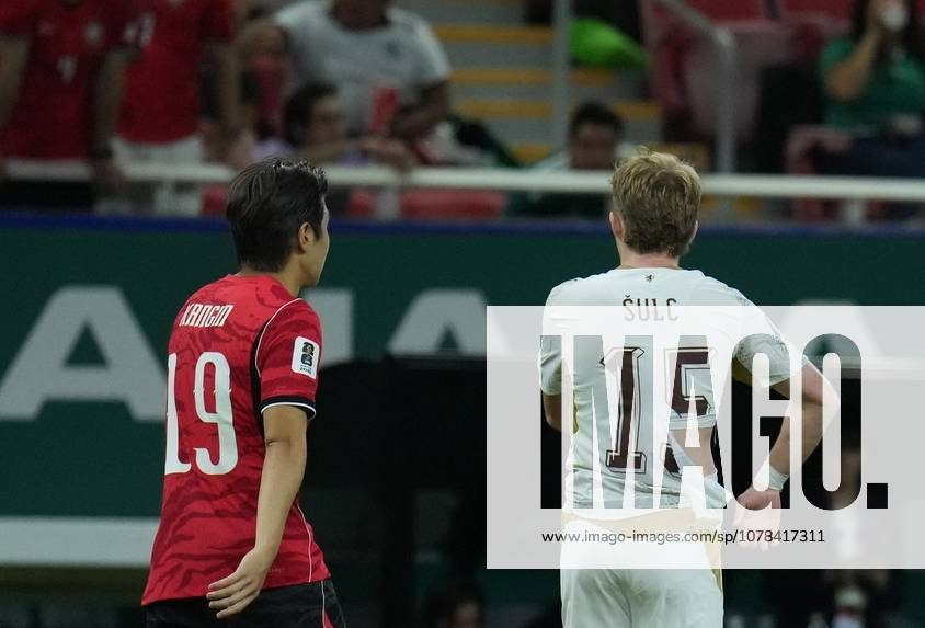 South Korea v Czechia - FIFA World Cup, WM, Weltmeisterschaft, Fussball 2026 - Group A ZAPOPAN, MEXICO - JUNE 11: Lee Kang-in of South Korea and Sulc of Czechia are seen during the 2026 FIFA World Cup First Stage Group A match between South Korea and Czechia at Estadio Akron (Guadalajara Stadium) in Zapopan, Guadalajara, Mexico on June 11, 2026. Luciano Gonzalez Anadolu Zapopan Mexico. Editorial use only. Please get in touch for any other usage.