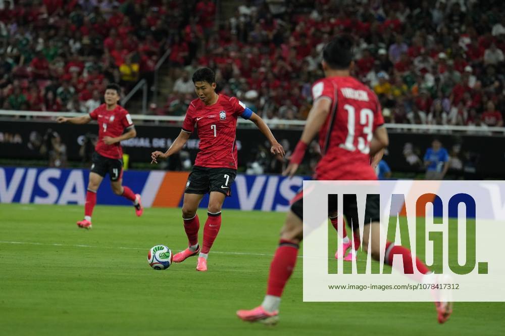 South Korea v Czechia - FIFA World Cup, WM, Weltmeisterschaft, Fussball 2026 - Group A ZAPOPAN, MEXICO - JUNE 11: Son Heung-min of South Korea in action during the 2026 FIFA World Cup First Stage Group A match between South Korea and Czechia at Estadio Akron (Guadalajara Stadium) in Zapopan, Guadalajara, Mexico on June 11, 2026. Luciano Gonzalez Anadolu Zapopan Mexico. Editorial use only. Please get in touch for any other usage.