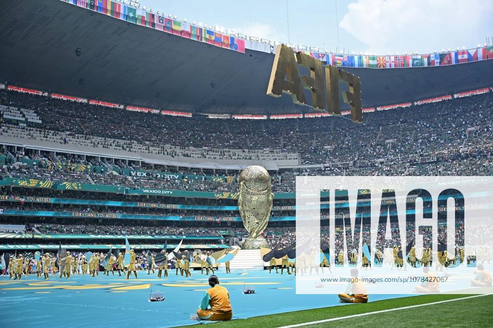 Mexico City, Mexico, 11th Jun, 2026. General view of Mexico City Stadium during the opening ceremony prior the match between Mexico and South Africa for the 1st round of the group A of the FIFA World Cup, WM, Weltmeisterschaft, Fussball 2026, at Mexico City Stadium, in Mexico City, Mexico on June 11, 2026. Mexico City Mexico - ZUMAh208 20260612_zsp_h208_067