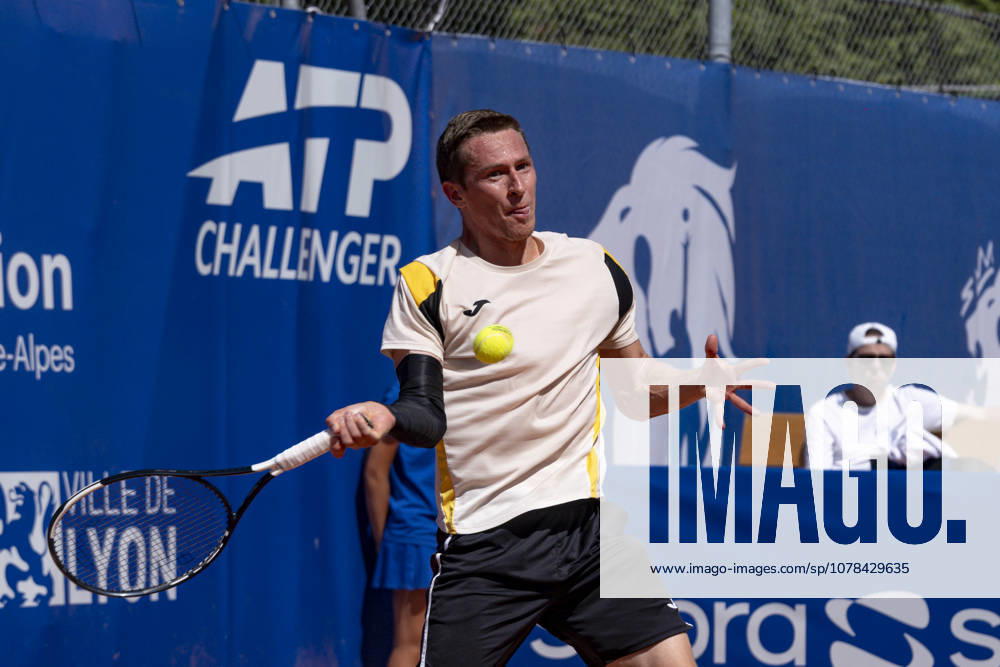 TENNIS : Open Sopra Steria - Lyon Villeurbanne 12 06 2026 Le belge Kimmer COPPEJANS affronte Daniel Elahi GALAN en 1 4 de finale du tournoi de tennis ATP, Tennis Herren Challenger Tour, Open Sopra Steria à Lyon-Villeurbanne, le 12 06 2026. Photo Sandrine Thesillat PsNewZ
