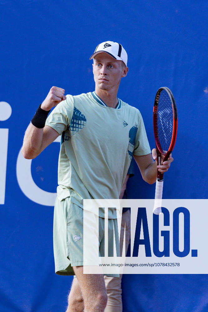 TENNIS : Open Sopra Steria - Lyon Villeurbanne 12 06 2026 Félix Balshaw affronte Clément Tabur lors du tournoi de tennis ATP, Tennis Herren Challenger Tour, Open Sopra Steria à Lyon-Villeurbanne, le 12 06 2026. Photo Sandrine Thesillat PsNewZ