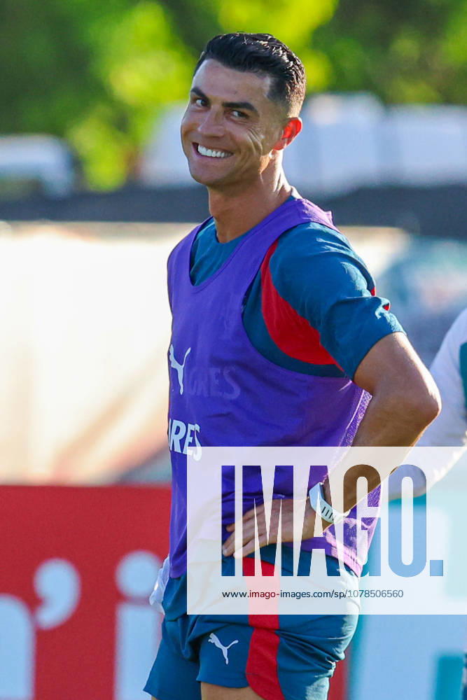 Cristiano Ronaldo 7 of Portugal is seen at a FIFA World Cup, WM, Weltmeisterschaft, Fussball 26 Portugal team open training session. Palm Beach Gardens USA - ZUMAa257 20260613_zsp_a257_047