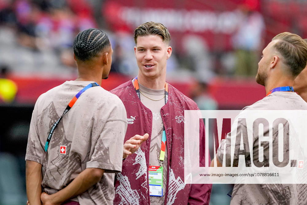 Kanada: Fußball FIFA Weltmeisterschaft 2026 Gruppenphase Schweiz vs Kanada BC Place Stadium (Vancouver, British Columbia): Cedric Itten (Schweiz, 26)