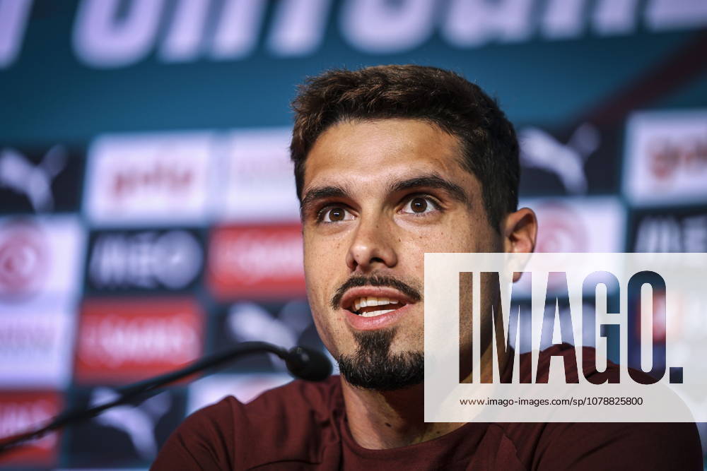 FIFA World Cup, WM, Weltmeisterschaft, Fussball 2026 - Portugal press conference, PK, Pressekonferenz Portugal s national soccer team player Pedro Neto attends a press conference, in Palm Beach, Florida, USA, 25 June 2026. Palm Beach Florida United States
