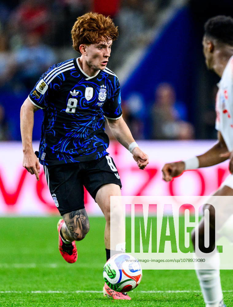 Valentin Barco of Argentina during the FIFA World Cup, WM, Weltmeisterschaft, Fussball 2026 football match between Jordan and Argentina on June 27, 2026 in Dallas. Photo: Ludvig Thunman BILDBYRAN kod LT LT0808 fotboll football soccer fotball vm fotbolls-vm fotball-vm fotbolls-vm 2026 fifa world cup 2026 day 17 bbeng