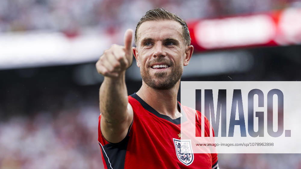 Panama v England - FIFA World Cup, WM, Weltmeisterschaft, Fussball 2026 Jordan Henderson of England gestures at the end of the FIFA World Cup 2026 Group L football match between Panama and England. England won 2-0 over Panama. East Rutherford United States