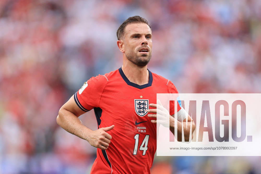 Football - FIFA World Cup, WM, Weltmeisterschaft, Fussball - Group L - Panama v England 27th June 2026 - FIFA World Cup - Group L - Panama v England - Jordan Henderson of England - Photo: Simon Stacpoole Offside. New Jersey USA