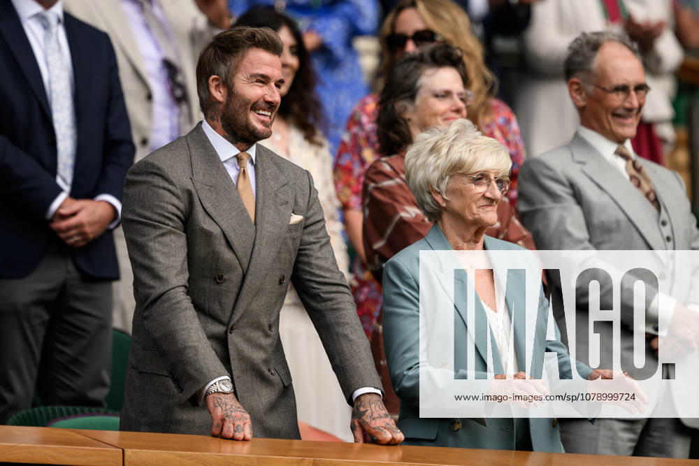 Sir David Beckham during day 1 of Wimbledon on June 29, 2026 in London. Photo: Jesper Zerman BILDBYRAN kod JZ JZ0743 tennis wimbledon 1 bbeng