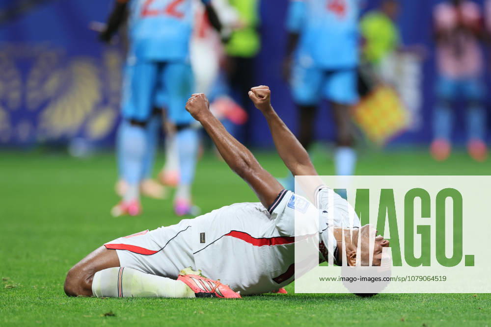 England v Congo DR: Round Of 32 - FIFA World Cup, WM, Weltmeisterschaft, Fussball 2026 Jude Bellingham of England celebrates 2nd goal during the FIFA World Cup 2026 Round Of 32 match between England and Congo DR at Atlanta Stadium on July 1, 2026 in Atlanta, United States. Atlanta Atlanta Stadium GA United States