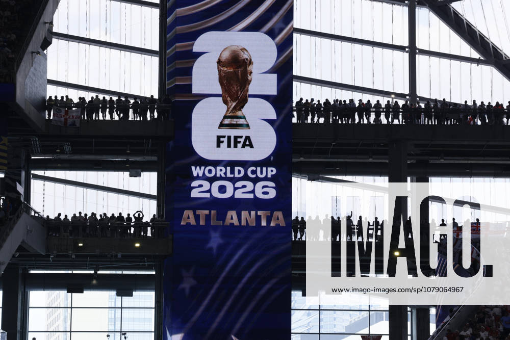England v Congo DR: Round Of 32 - FIFA World Cup, WM, Weltmeisterschaft, Fussball 2026 Inside Atlanta stadium during the FIFA World Cup 2026 Round Of 32 match between England and Congo DR at Atlanta Stadium on July 1, 2026 in Atlanta, United States. Atlanta Atlanta Stadium GA United States