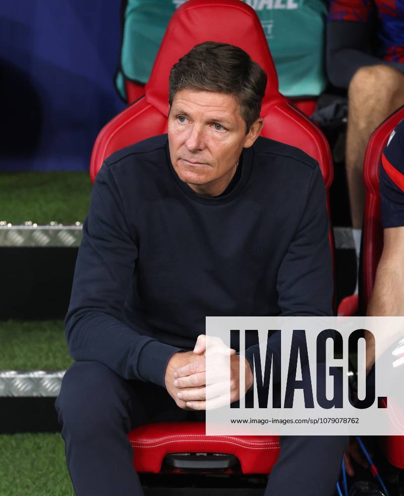 . - Crystal Palace v Rayo Vallecano, UEFA Conference League Final 2026, Red Bull Arena, Leipzig, Germany, 27th May 2026. Daniel Weir Crystal Pix Oliver Glasner manager of Crystal Palace. - Crystal Palace v Rayo Vallecano, UEFA Conference League Final 2026, Red Bull Arena, Leipzig, Germany, 27th May 2026. Daniel Weir Crystal Pix Leipzig Red Bull Arena Germany