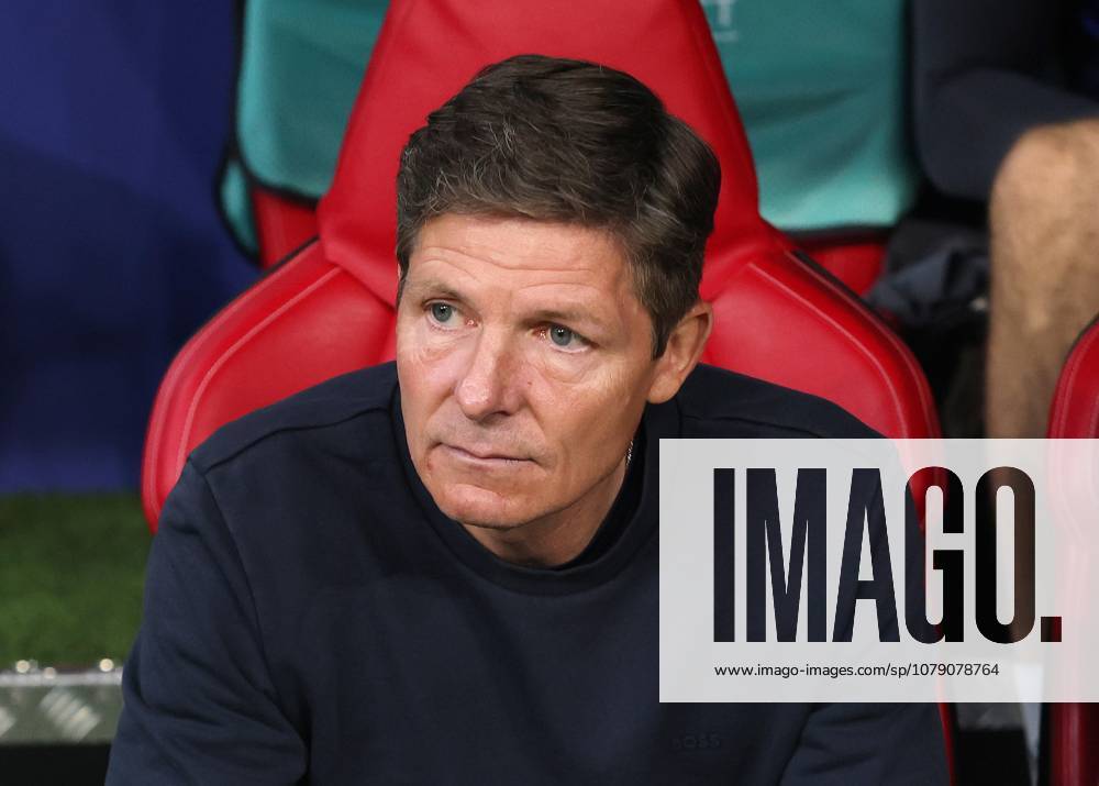 . - Crystal Palace v Rayo Vallecano, UEFA Conference League Final 2026, Red Bull Arena, Leipzig, Germany, 27th May 2026. Daniel Weir Crystal Pix Oliver Glasner manager of Crystal Palace. - Crystal Palace v Rayo Vallecano, UEFA Conference League Final 2026, Red Bull Arena, Leipzig, Germany, 27th May 2026. Daniel Weir Crystal Pix Leipzig Red Bull Arena Germany