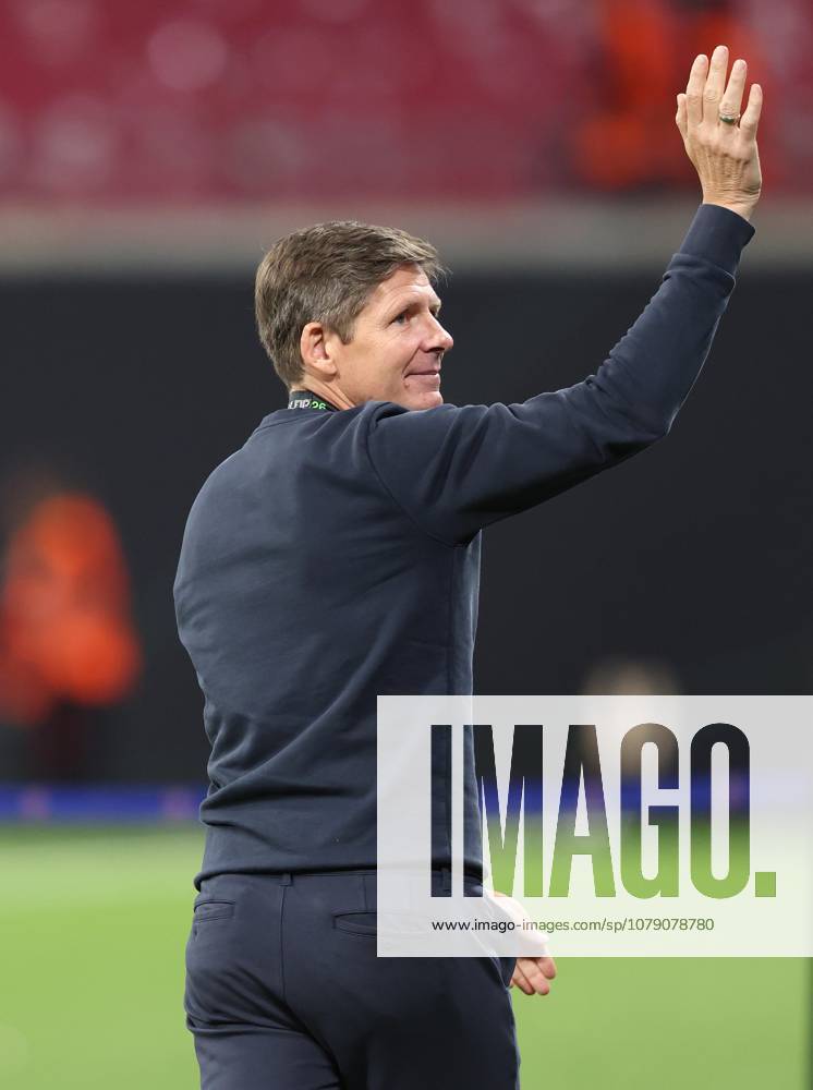 . - Crystal Palace v Rayo Vallecano, UEFA Conference League Final 2026, Red Bull Arena, Leipzig, Germany, 27th May 2026. Daniel Weir Crystal Pix Oliver Glasner manager of Crystal Palace waves towards the Crystal Palace fans after winning the UEFA Conference League final 2026 in his final match as manager. - Crystal Palace v Rayo Vallecano, UEFA Conference League Final 2026, Red Bull Arena, Leipzig, Germany, 27th May 2026. Daniel Weir Crystal Pix Leipzig Red Bull Arena Germany