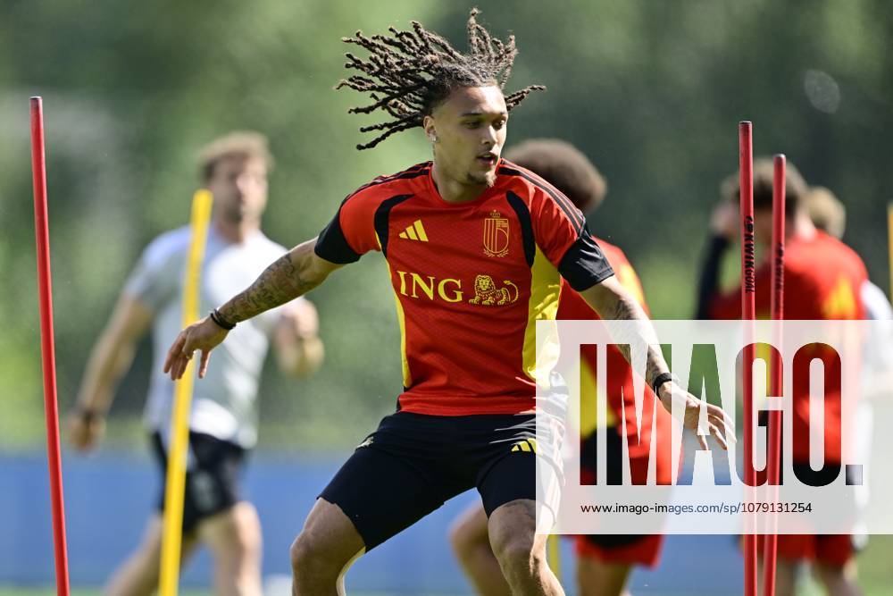Belgian national football team - FIFA World Cup, WM, Weltmeisterschaft, Fussball 2026 - media activities 03 07 2026 RENTON, UNITED STATES OF AMERICA - JULY 03 : Moreira Da Silva Diego defender of Belgium pictured during a training session of the Belgian national football team during the FIFA World Cup 2026 on July 3, 2026 in Renton, United States of America, 03 07 2026 Renton United States of America