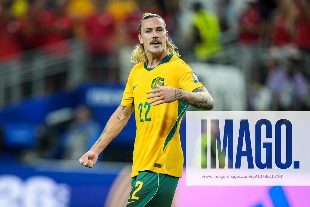 Australia v Egypt: Round of 32 - FIFA World Cup, WM, Weltmeisterschaft, Fussball 2026 Jackson Irvine of Australia during the FIFA World Cup USA 2026 Round of 32 match between Australia and Egypt at Dallas Stadium in Dallas, United States, on July 3, 2026. Dallas United States