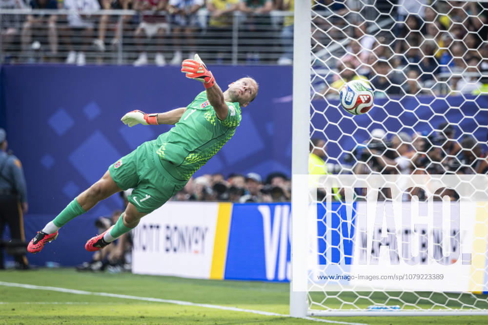 FOOTBALL : Brazil vs Norway FIFA World Cup, WM, Weltmeisterschaft, Fussball 2026. New York New Jersey Stadium (MetLife Stadium), East Rutherford, New Jersey, United States. 05 07 2026. Orjan Nyland 1 (Norway) the FIFA World Cup 2026 Round of 16 match between Brazil and Norway at New York New Jersey Stadium (MetLife Stadium), East Rutherford, New Jersey, USA, on July 5, 2026.