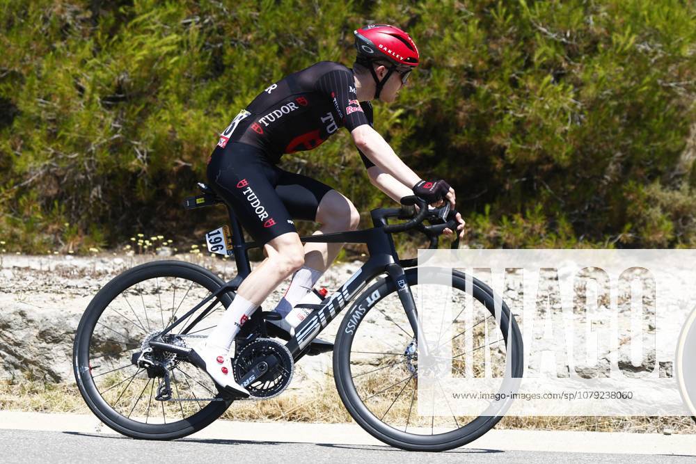 Australian Michael Storer of Tudor Pro Cycling Team pictured in action during stage 3 of the 2026 Tour de France cycling race, a stage of 195,9km from Granollers, Spain, to Les Angles, France, Monday 06 July 2026. The 113th edition of the Tour de France starts on Saturday 4 July in Barcelona, Spain, and will finish in Paris, France on the 26th of July. POOLxLUCAxBETTINI x180503926x