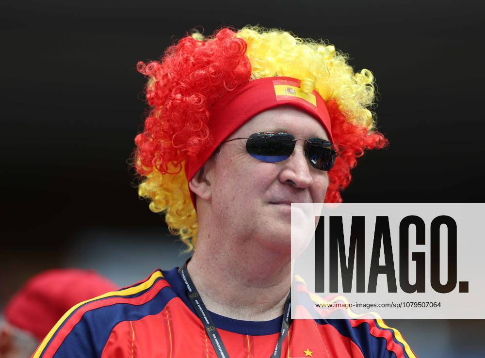 . - Spain v Belgium, FIFA World Cup, WM, Weltmeisterschaft, Fussball 2026, Quarter Finals, Los Angeles Stadium, Los Angeles, USA, 10th July 2026. DC Photos Crystal Pix Spain fans ahead of the match. - Spain v Belgium, FIFA World Cup 2026, Quarter Finals, Los Angeles Stadium, Los Angeles, USA, 10th July 2026. DC Photos Crystal Pix Los Angeles Los Angeles Stadium United States Of America