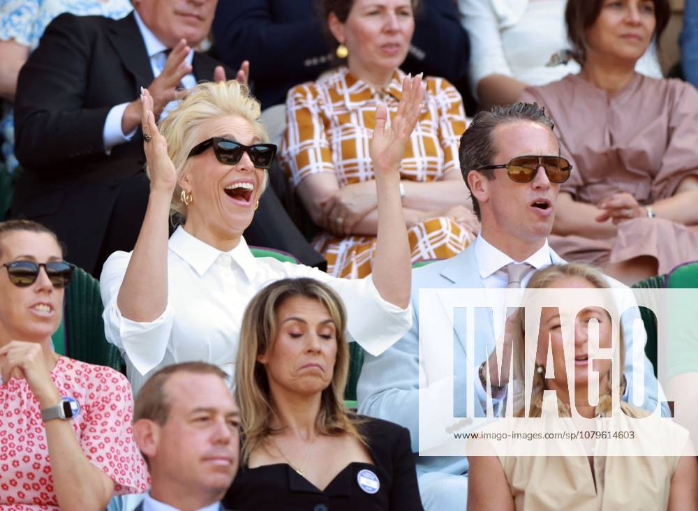 Hannah Waddingham and Nick Beresford-Cleary in the Royal Box on Centre Court Wimbledon Tennis Championships, Day 13, The All England Lawn Tennis and Croquet Club, London, UK - 11 Jul 2026London The All England Lawn Tennis and United Kingdom